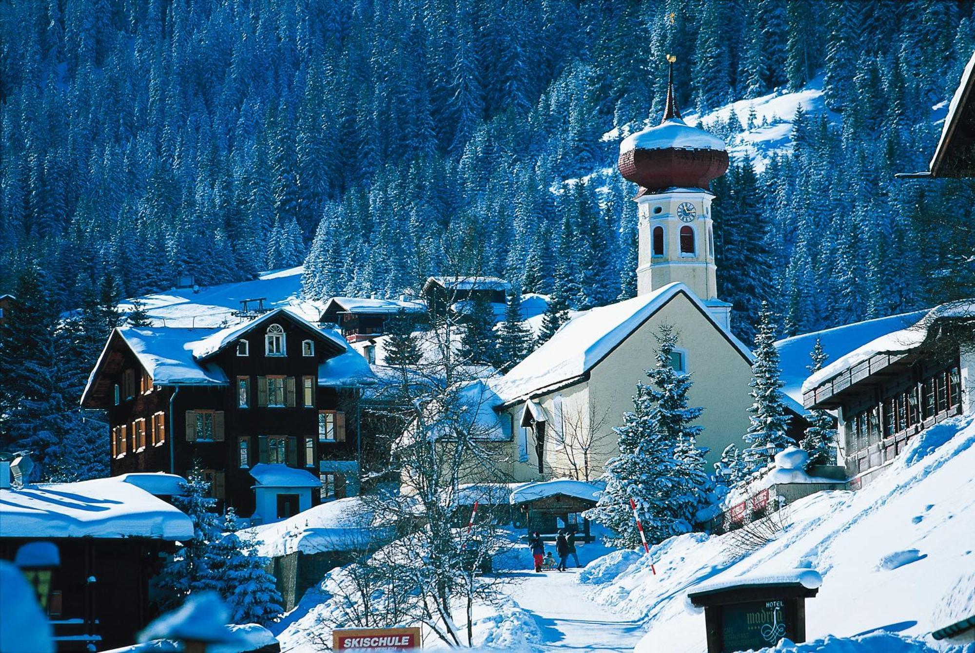 Familienhotel Mateera Gargellen / Montafon Exteriör bild